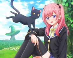 Assistir Kuroneko to Majo no Kyoushitsu Episódio 09